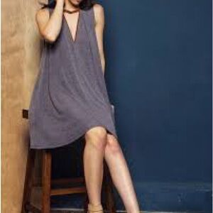 THML Charcoal Sleeveless Mini Dress